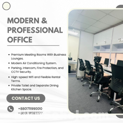 Professional Shared Office Space in Bashundhara R/A